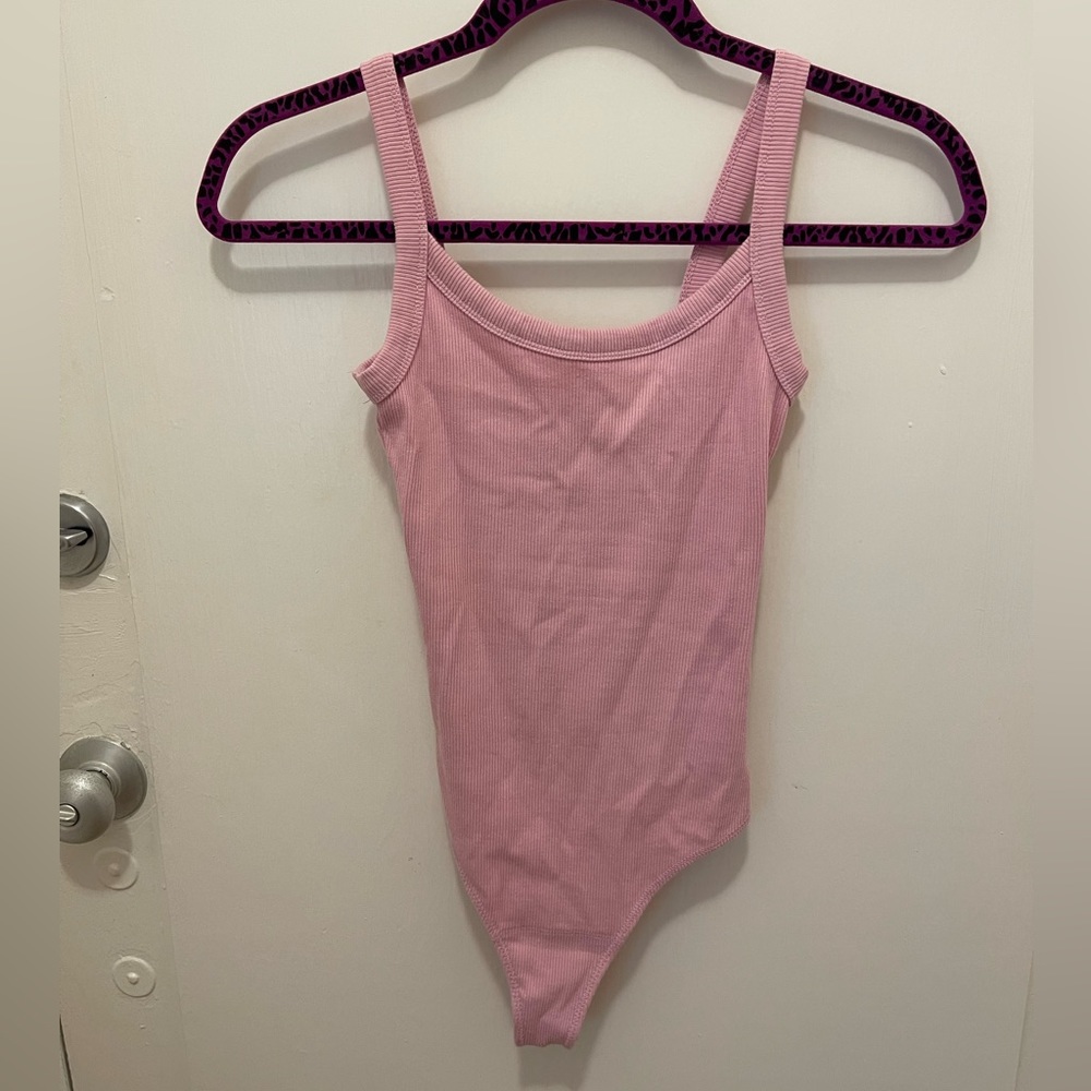 Pink bodysuit